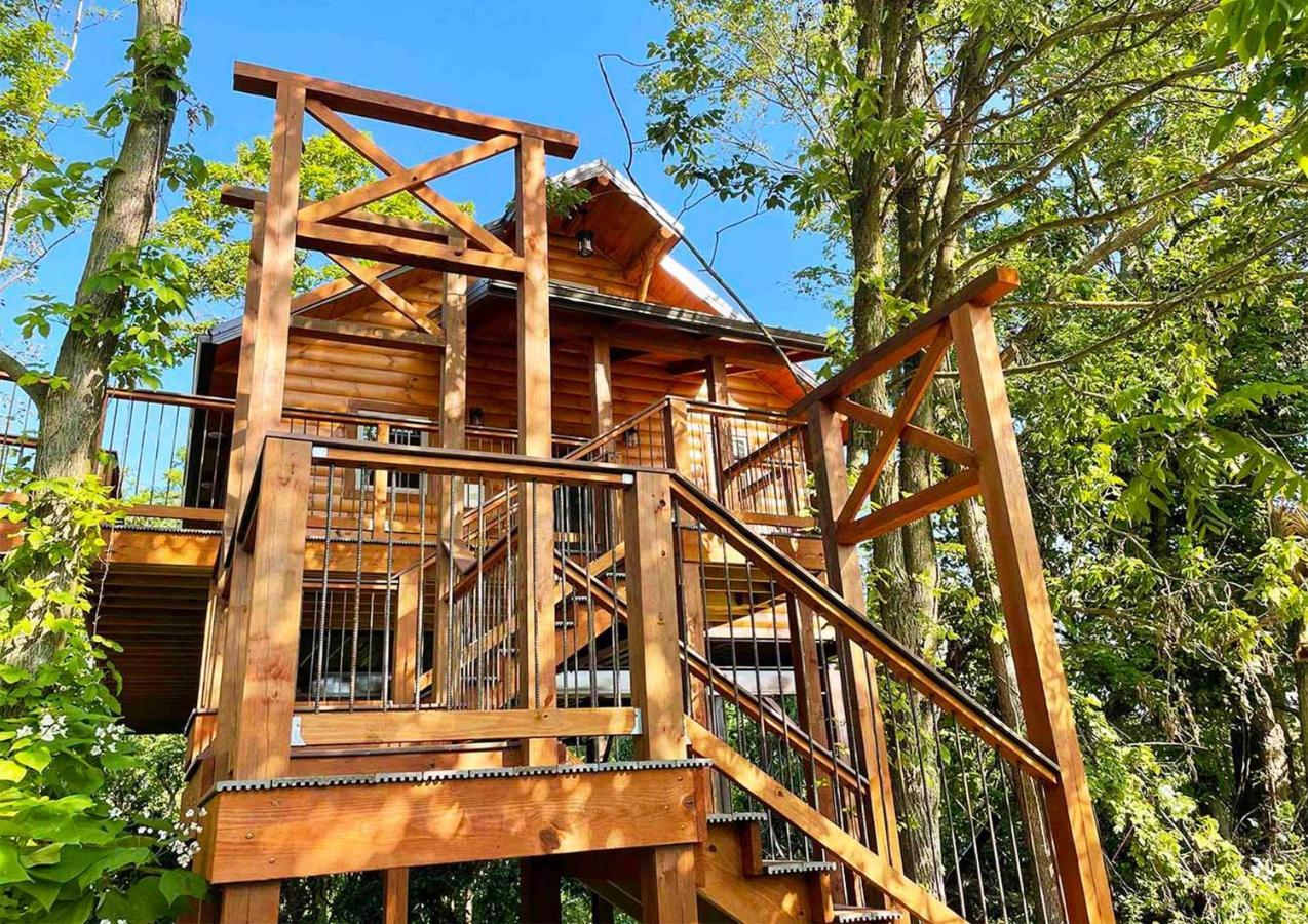 Cricket Hill Treehouse By Amish Country Lodging Millersburg Zewnętrze zdjęcie